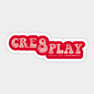 Groovy Play Environments Sticker